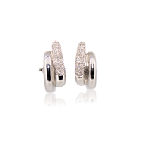 Orecchini fantasia  441720 in oro 18k e diamanti naturali Donna - 441720